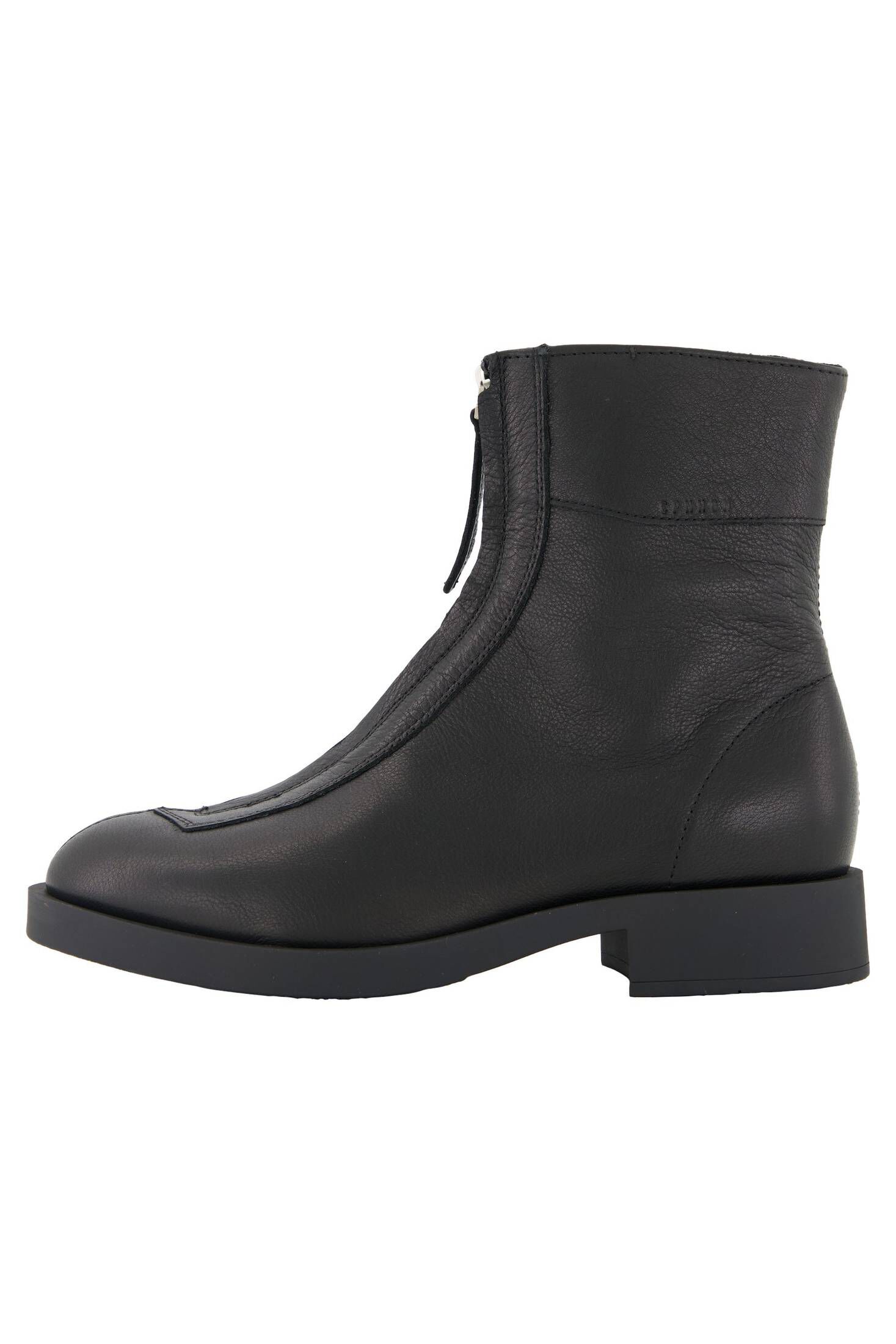 Copenhagen| Damen Ankle Boots FRONT ZIP aus Leder