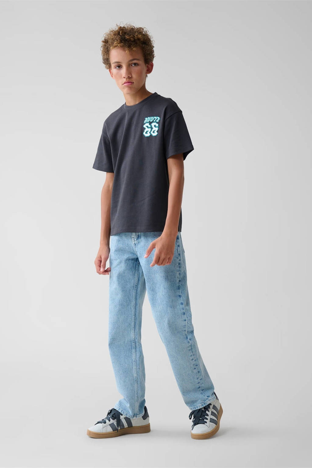 Shoeby straight fit jeans medium blue denim