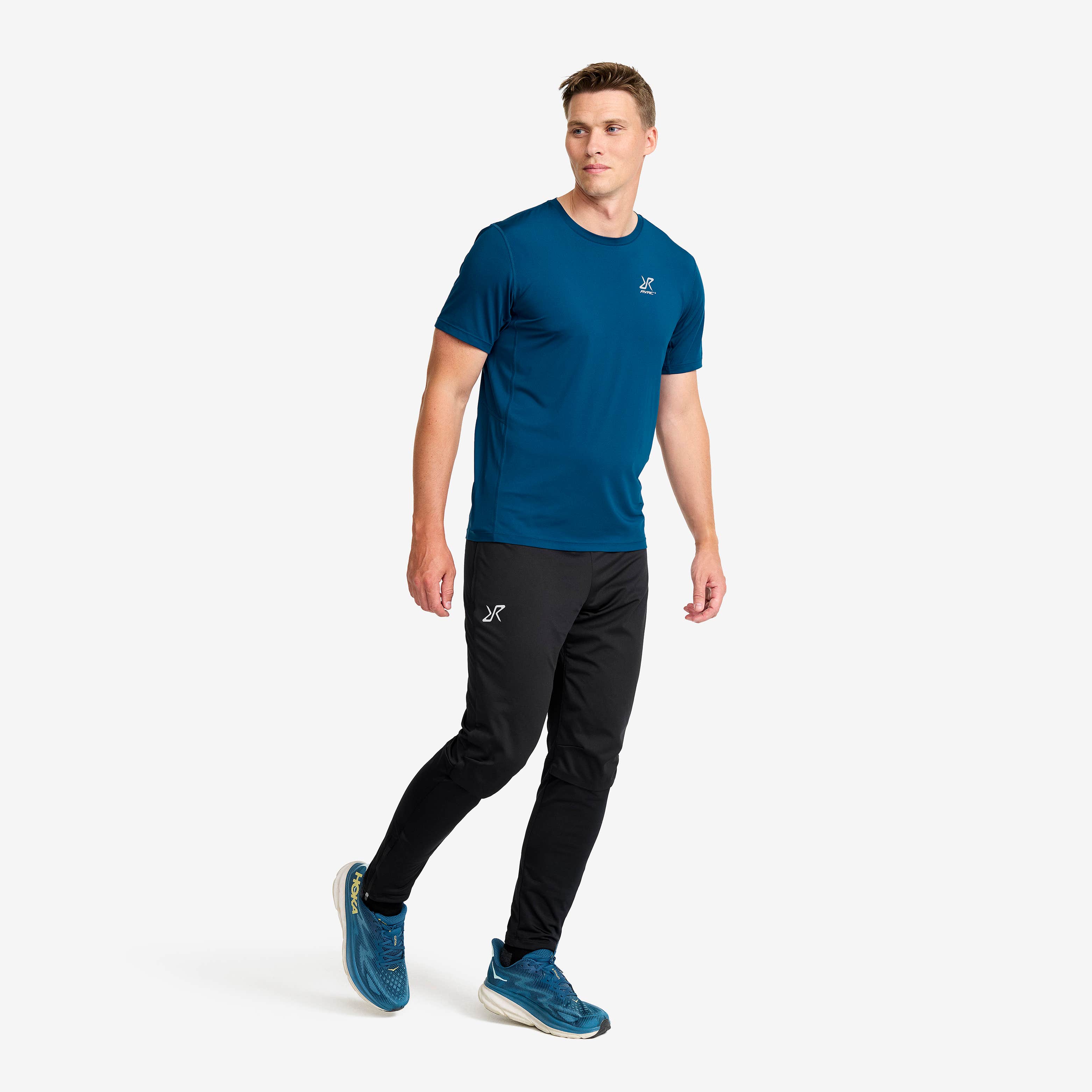 Stride Active T-shirt Herre Blue Opal