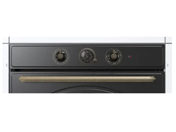 Gorenje Classic BOS67371CLB - Ovn - til indbygning - niche - bredde: 56 cm - dybde: 55 cm - højde: 59 cm - med selv-rengøring - Klasse A - mat sort