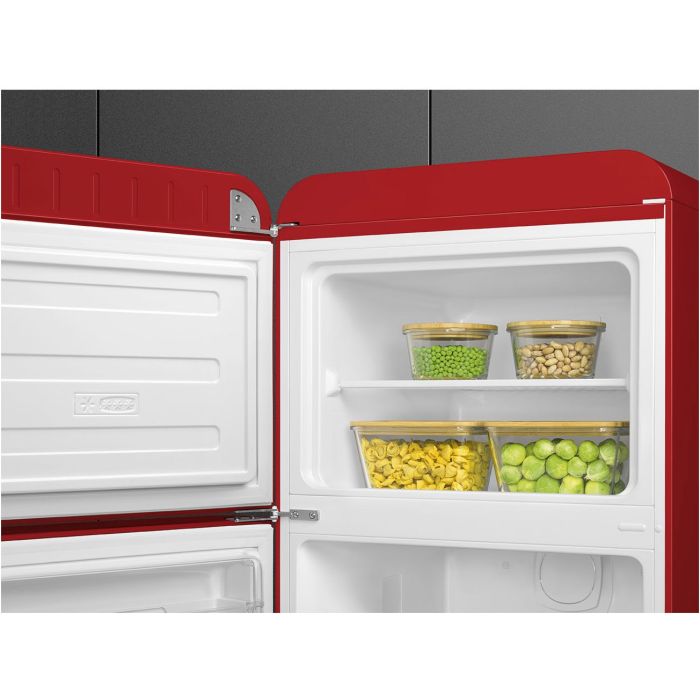 SMEG Kühl- Gefrierkombination 50's Retro Style FAB30LRD5