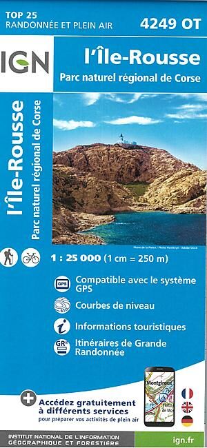 IGN - TOP 25 4249OT L ILE ROUSSE 1 25 000