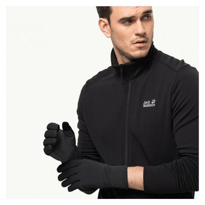 Gants Longs Jack Wolfskin Allrounder Noir