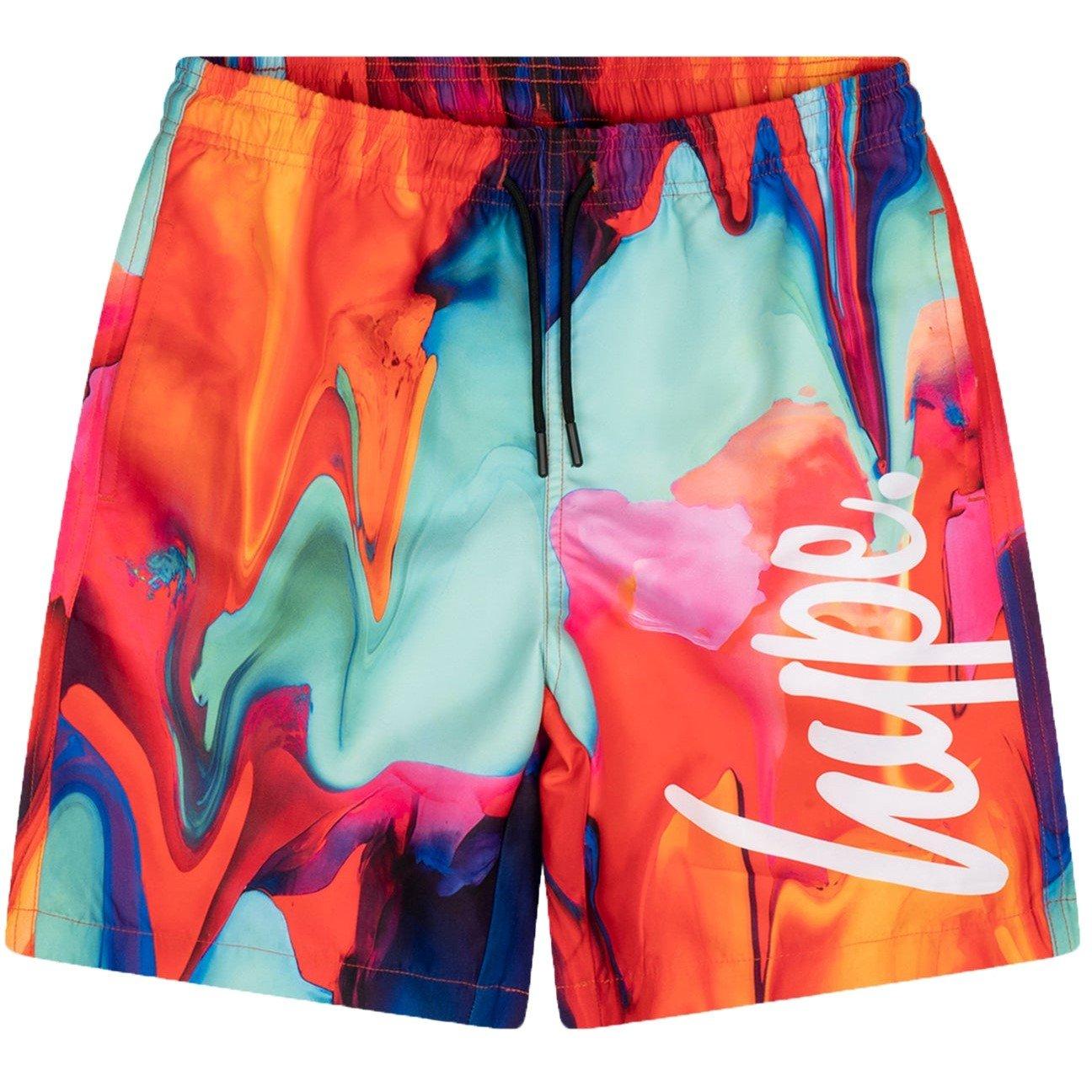 Hype Oil Swimming Shorts Juniors