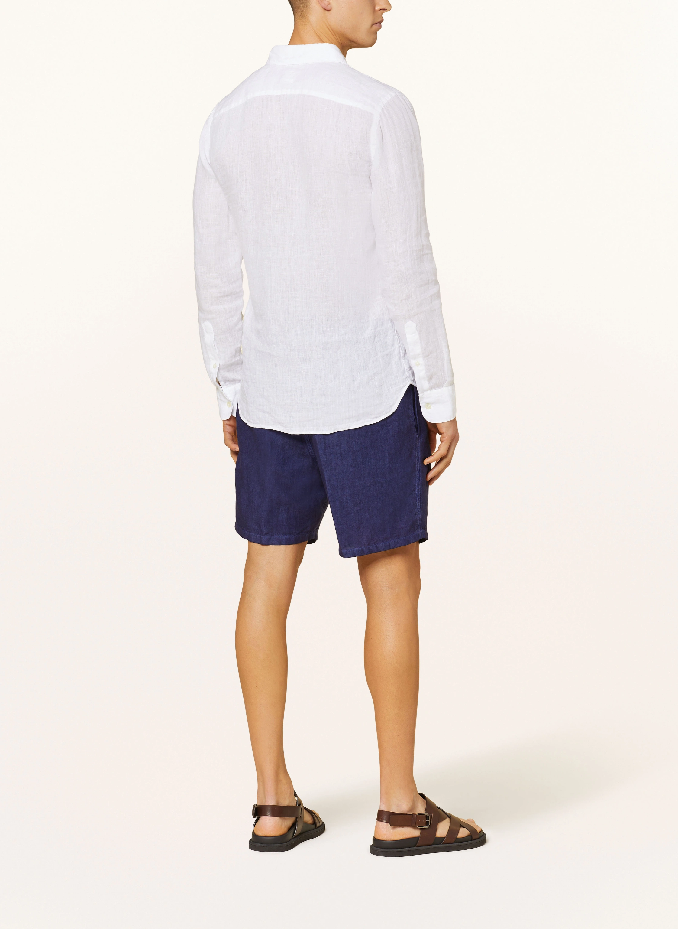 120%lino Leinenshorts