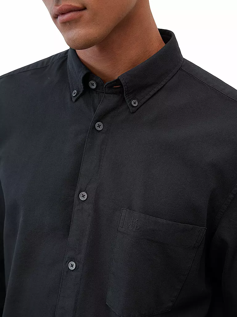 MARC O'POLO Hemd Regular Fit  blau