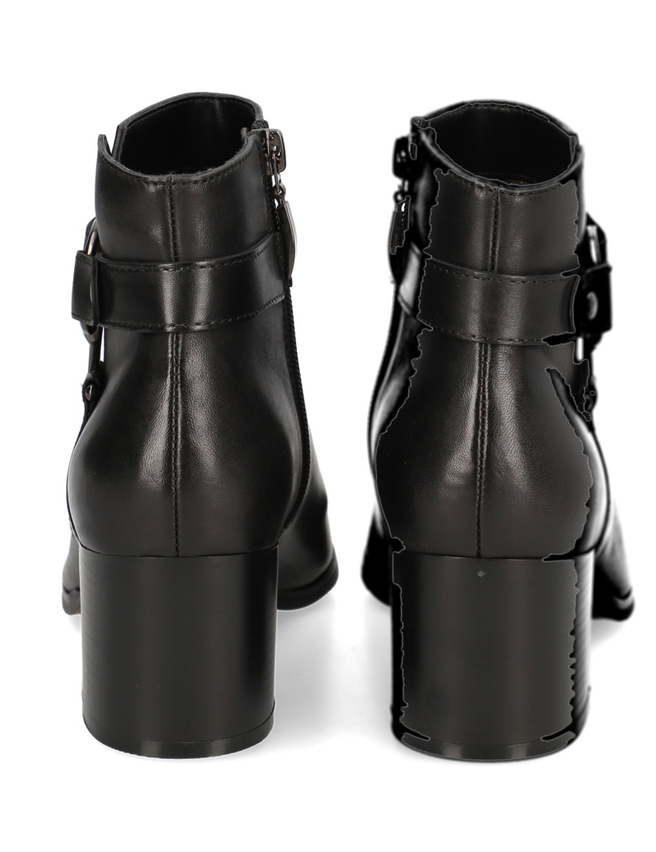 Glattleder Stiefelette