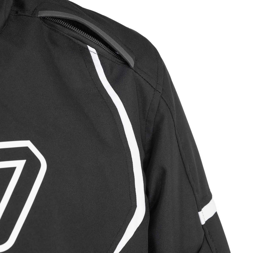 All One - Blouson Track Noir / Blanc