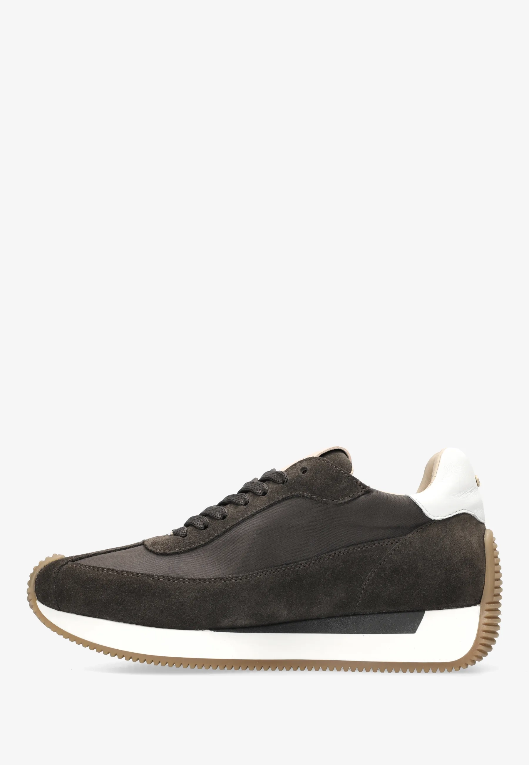 YENTL SIGN Sneaker mix Dark Brown