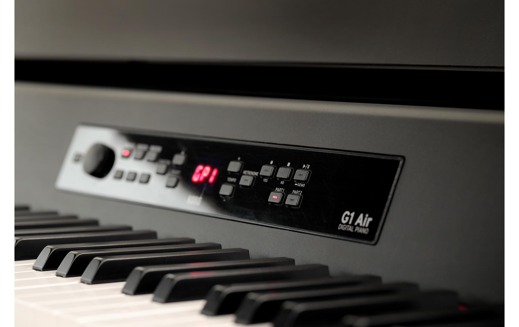 E-Piano G1 Air Schwarz<br>Digitalpiano mit Bluetooth-Audiofunktion