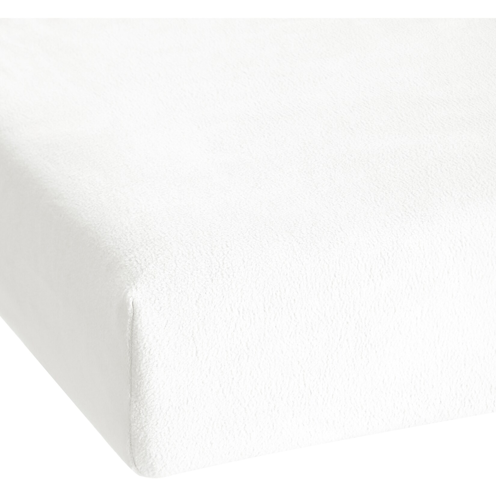 Kinzler Spannbetttuch Mikrofaser Fleece, weißca. 160 x 200 cm