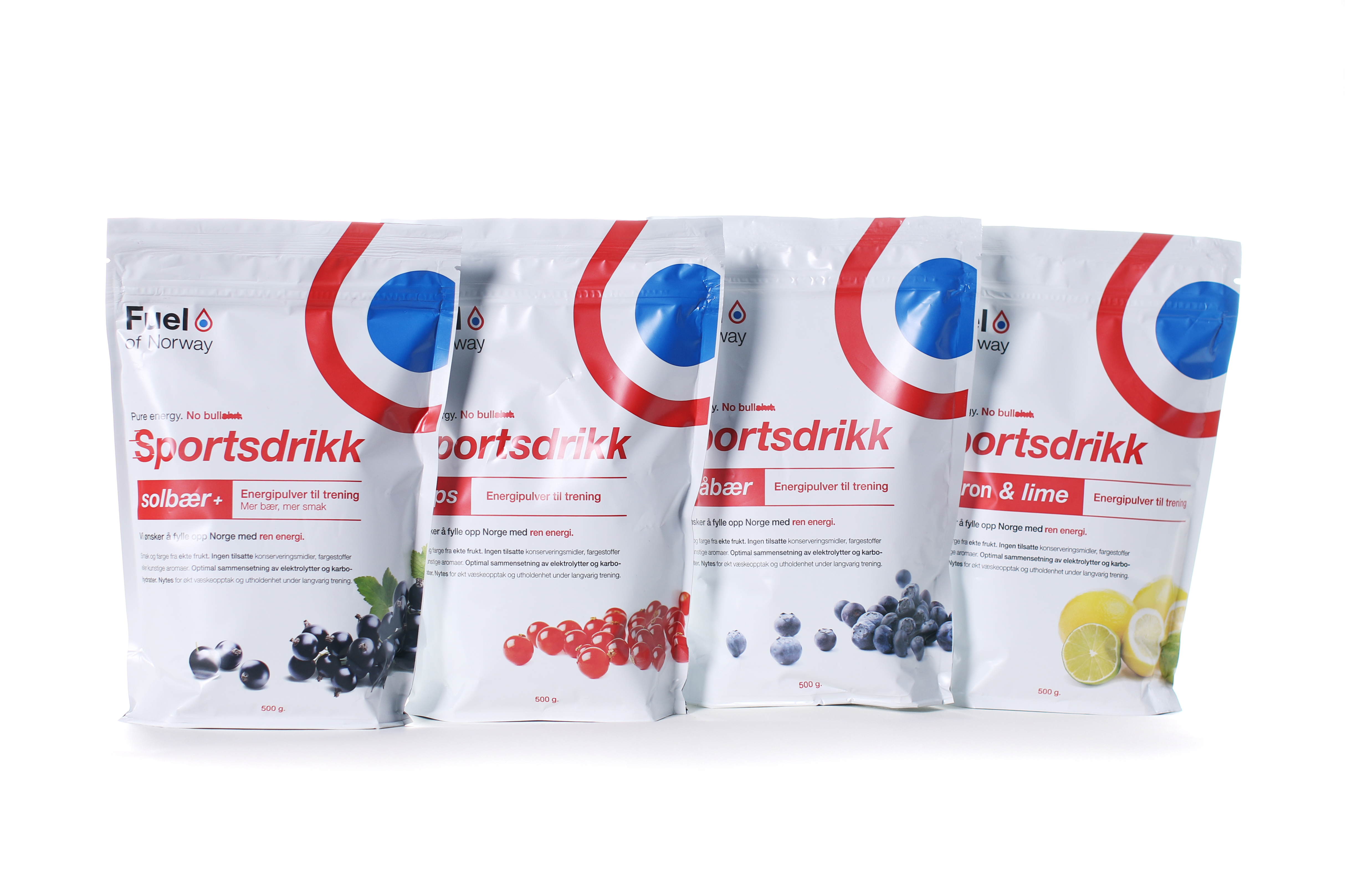 Fuel Of Norway Sportsdrikke 500g Sitron/Lime