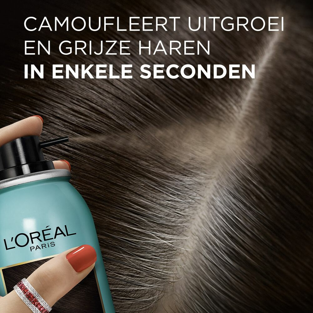 L'Oréal Magic Retouch Uitgroeispray Goud Middenbruin75 ml