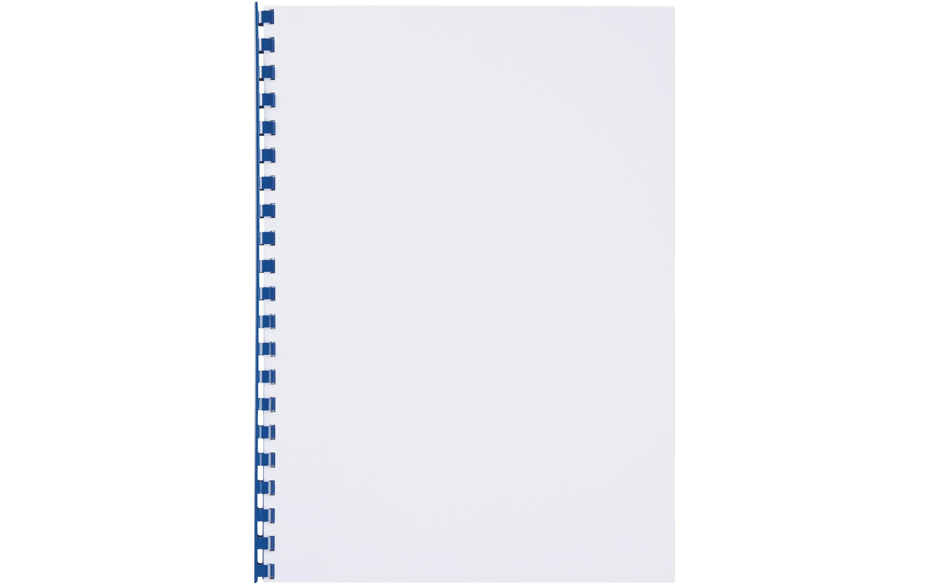 Binderücken Ø 10 mm, Blau, 100 StückBinderücken DIN A4