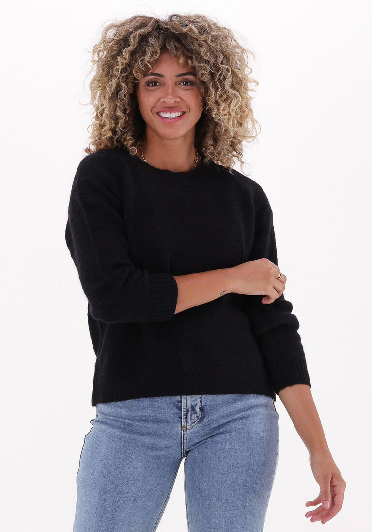 MSCH COPENHAGEN zwarte msch copenhagen trui maimee mohair o pullover