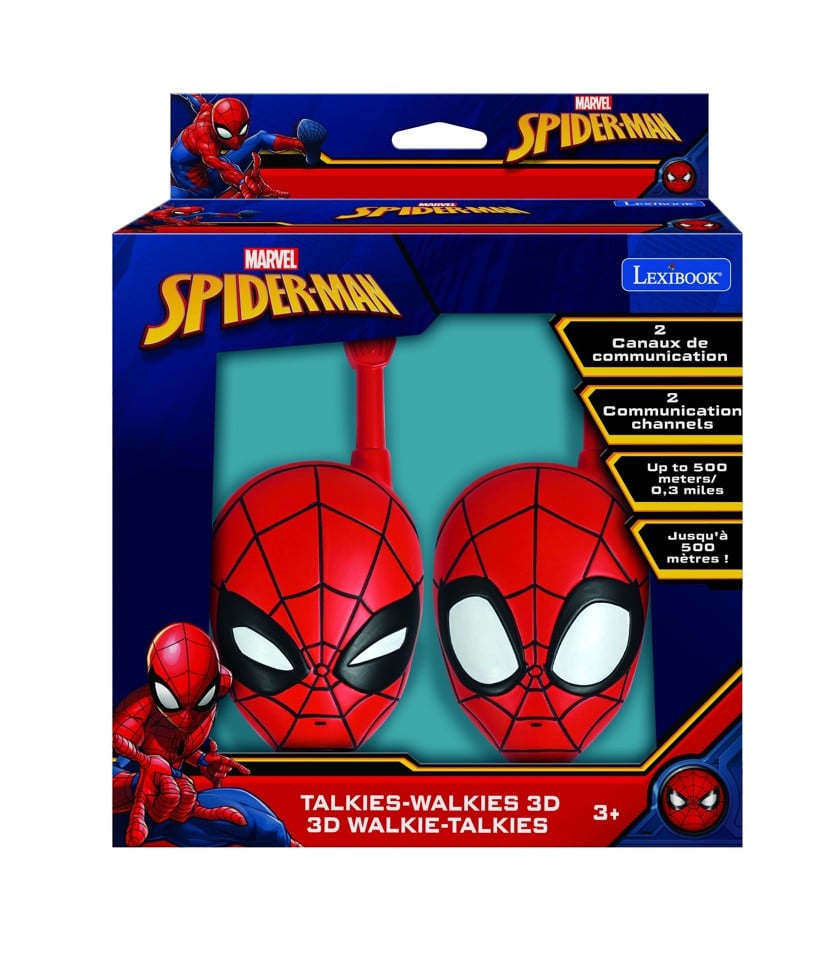 Lexibook - 3D Spiderman Walkie Talkies - (TW18SP)