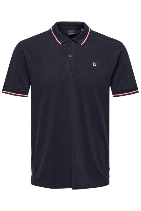 Only & Sons blauwe heren polo