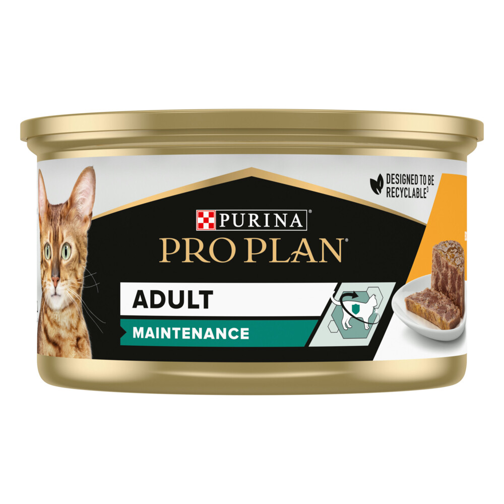 24x Pro Plan Cat Blik Paté Adult Kip85 gr