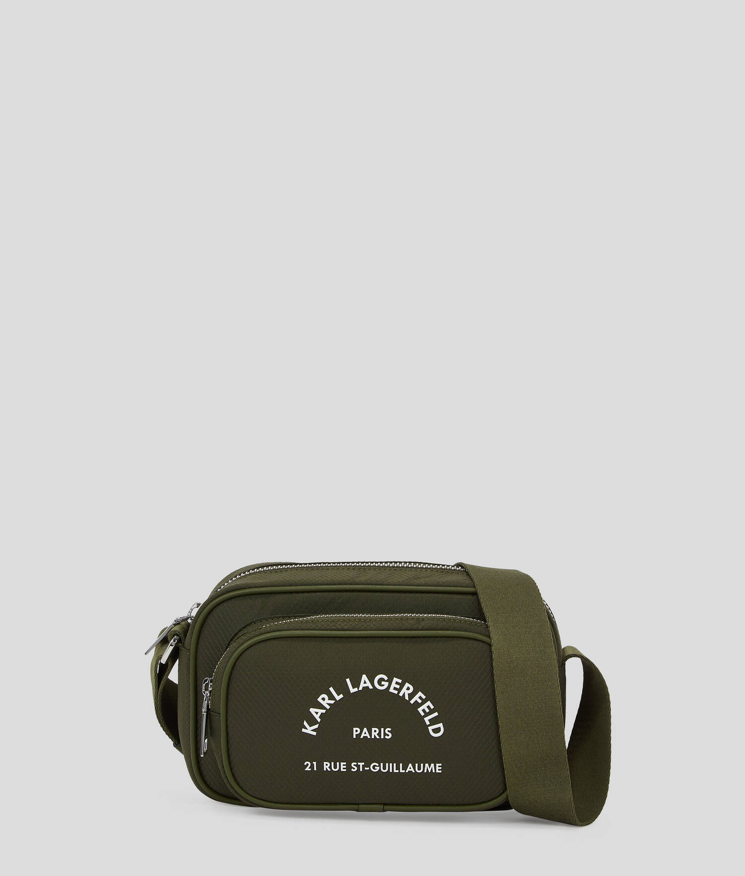 SAC BANDOULIÈRE EN NYLON RUE ST-GUILLAUME - Kaki