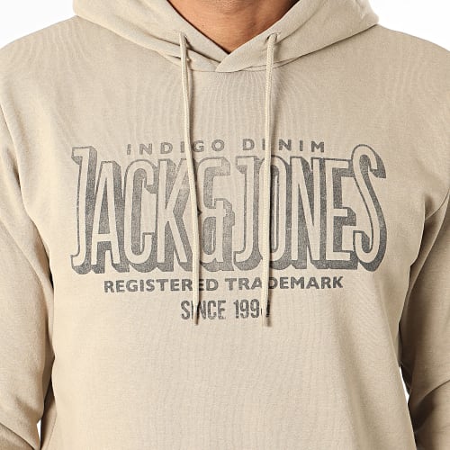 Sweat Capuche Henry Beige