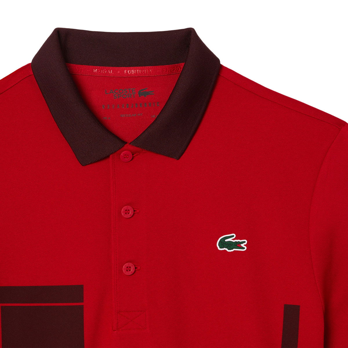 Lacoste Tennis x Novak Djokovic Fan Polo T-shirt Herre