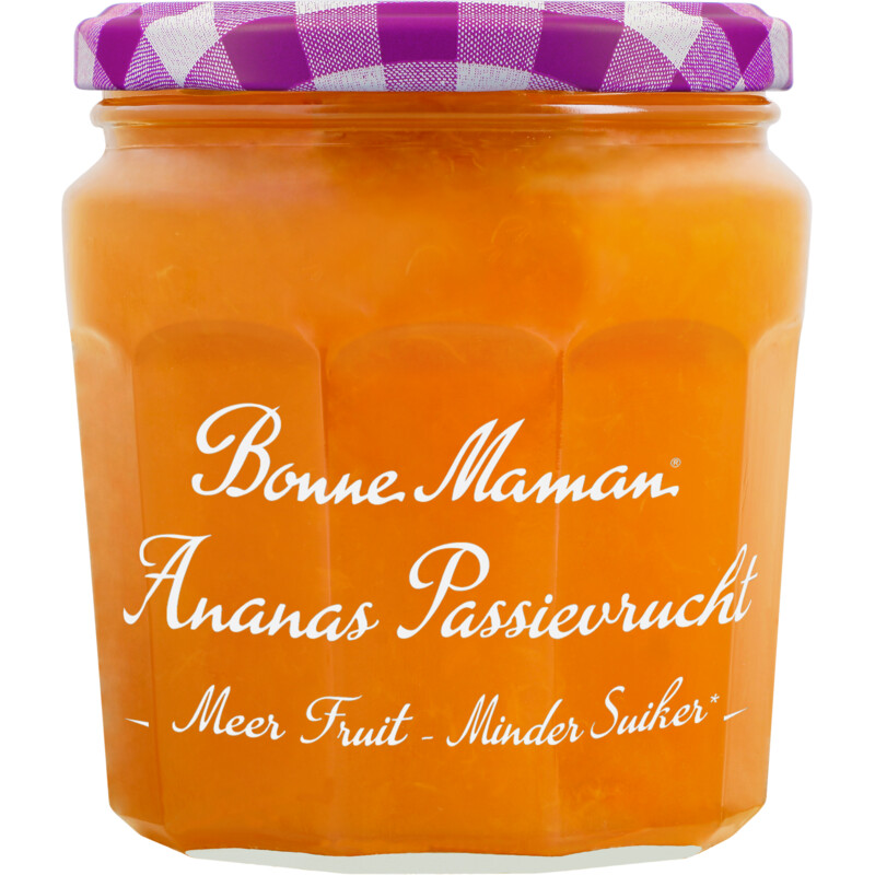 Bonne Maman Ananas en passievrucht minder suiker