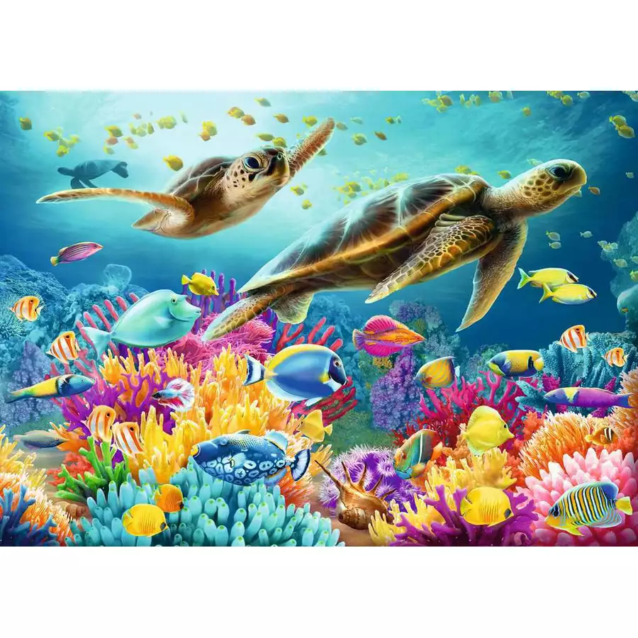 Ravensburger Blaue Unterwasserwelt bunt