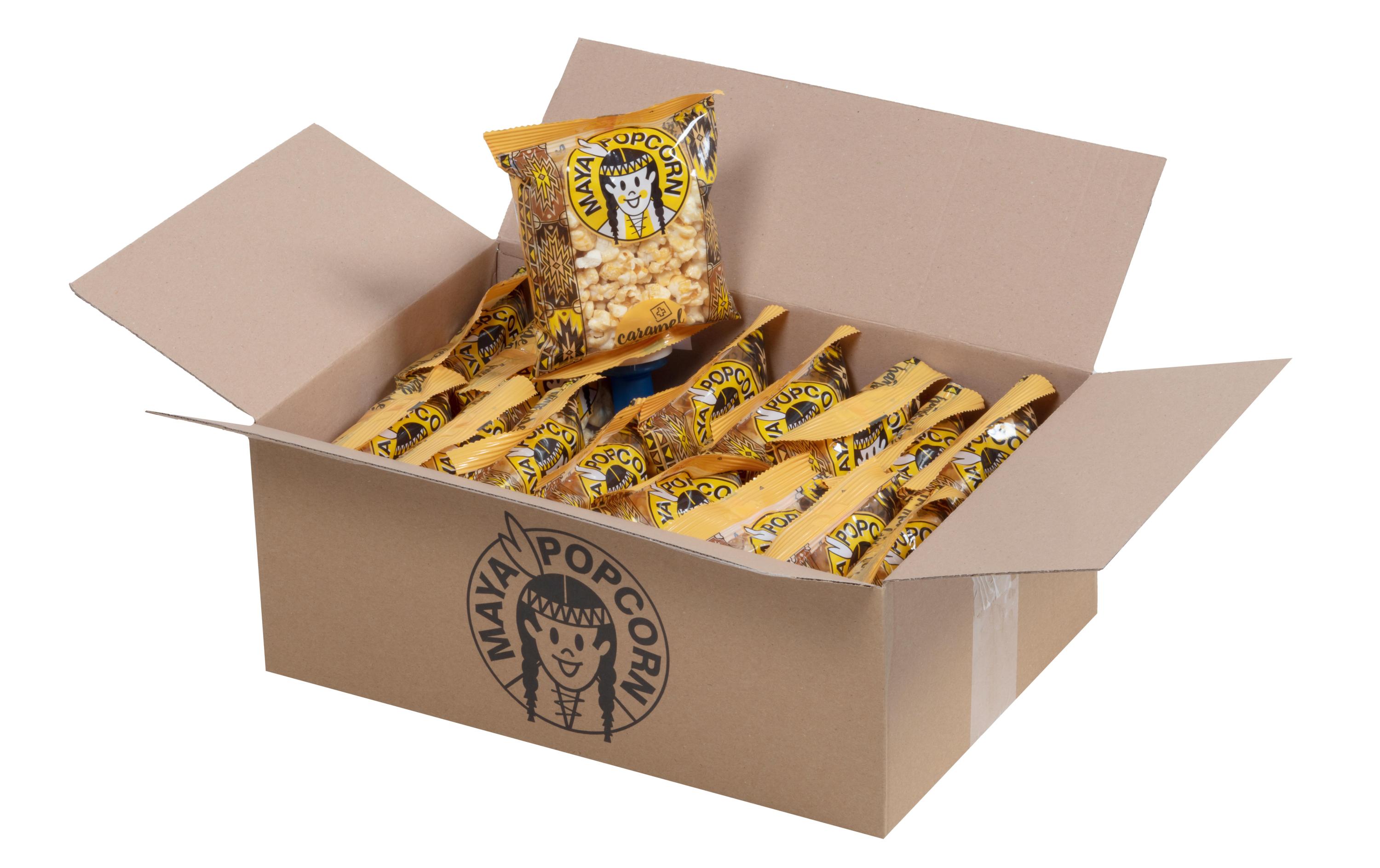 Popcorn Caramel 16 x 33 gCaramel Popcorn