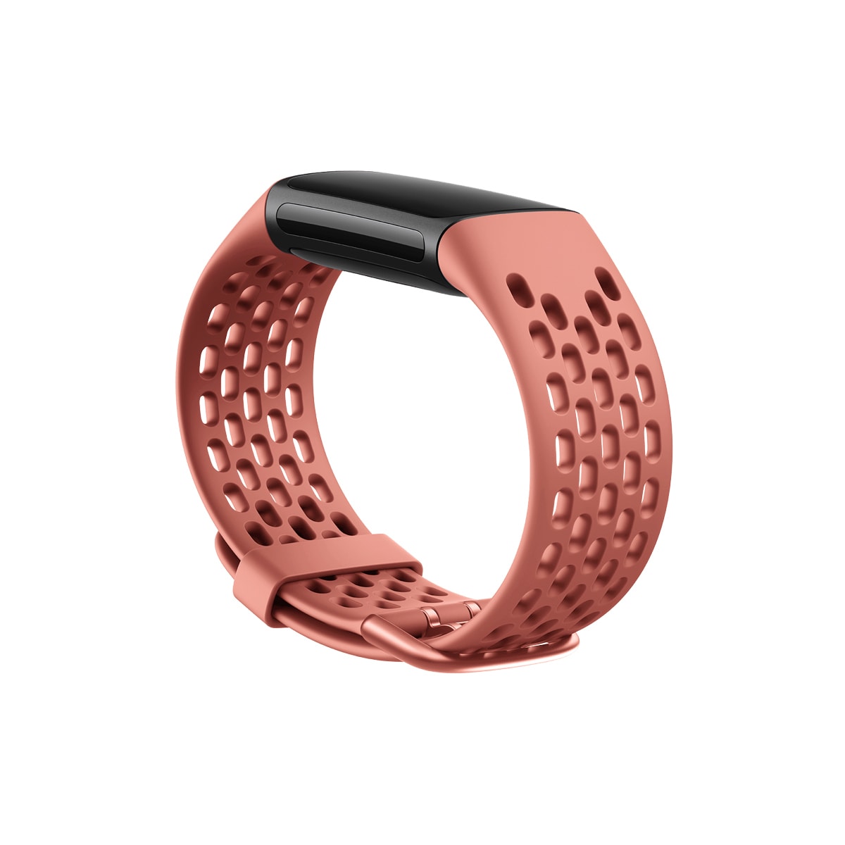Reimer til Fitbit Charge 5 i silikon 3-pakning turkis / korall / hvit