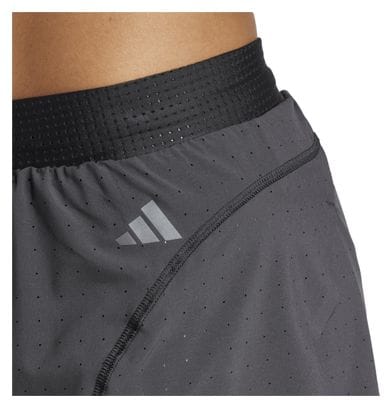 Short Splité Femme adidas Performance adizero Noir