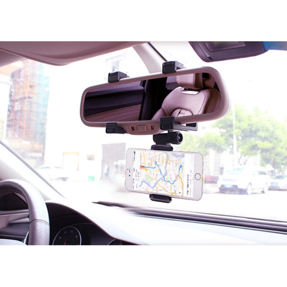 Universal KFZ Handy Halterung für den Auto Rückspiegel 360 °(3.5