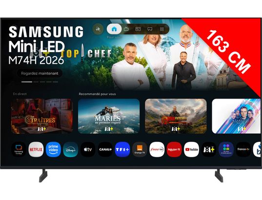 SAMSUNG - TV Mini LED 4K 163 cm TU65M74H