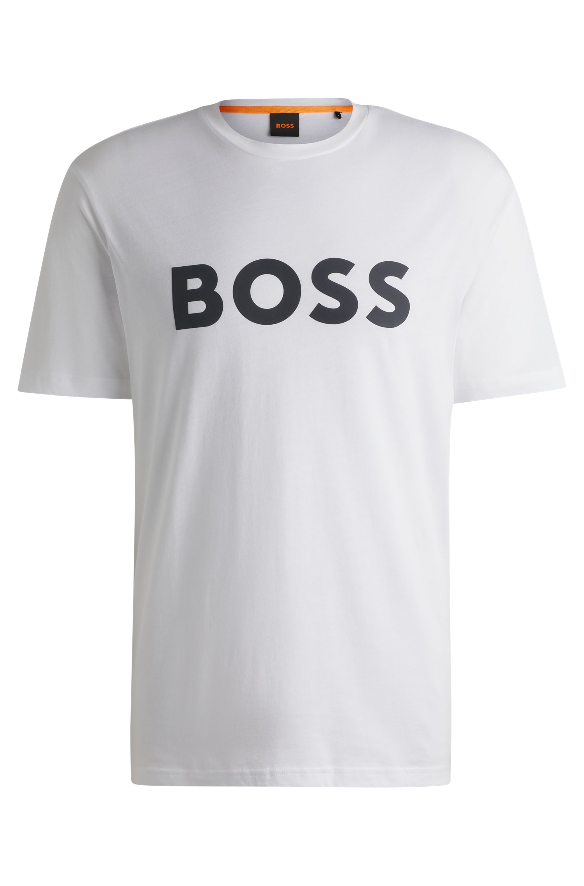 BOSS ORANGE T-Shirt »Thinking 1« mit grossem BOSS Druck auf der Brust