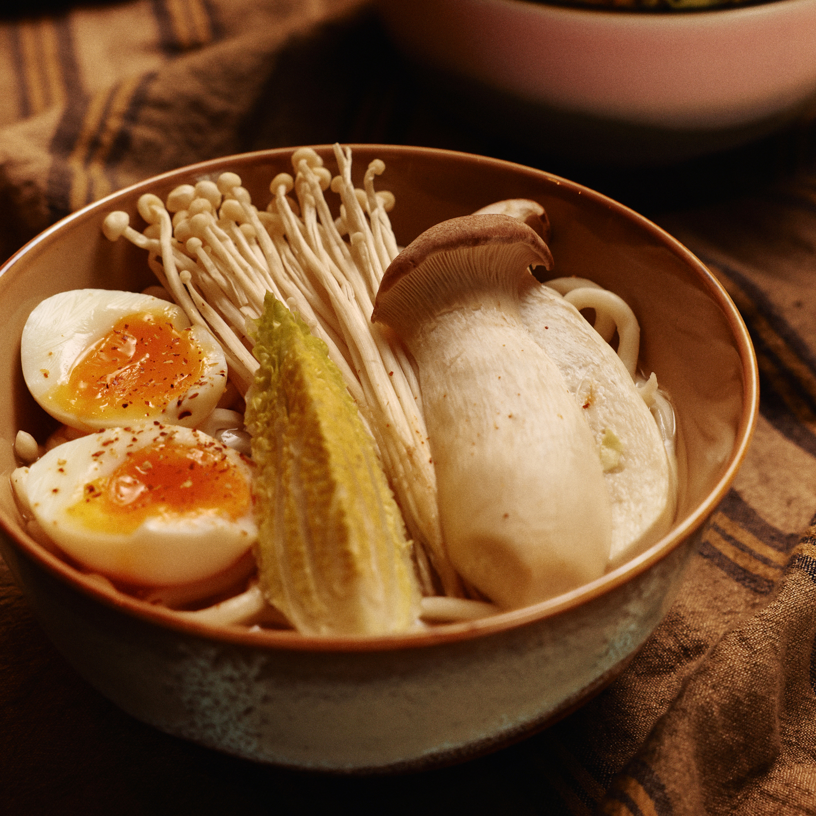 Servies 70's Ceramics ramen schaal Verge - set van 2