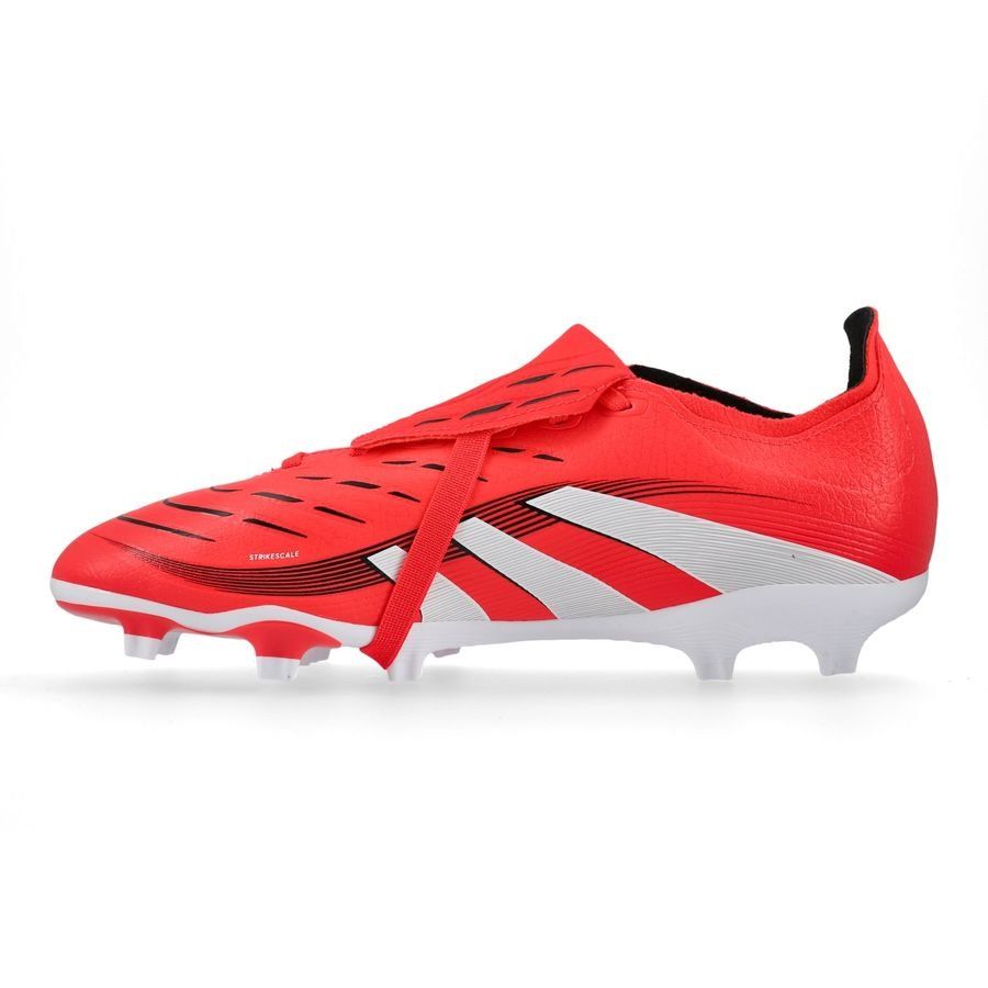 adidas Predator League Fold-over Tongue FG/AG Pure Victory - Lucid Red/Blanc/Noir