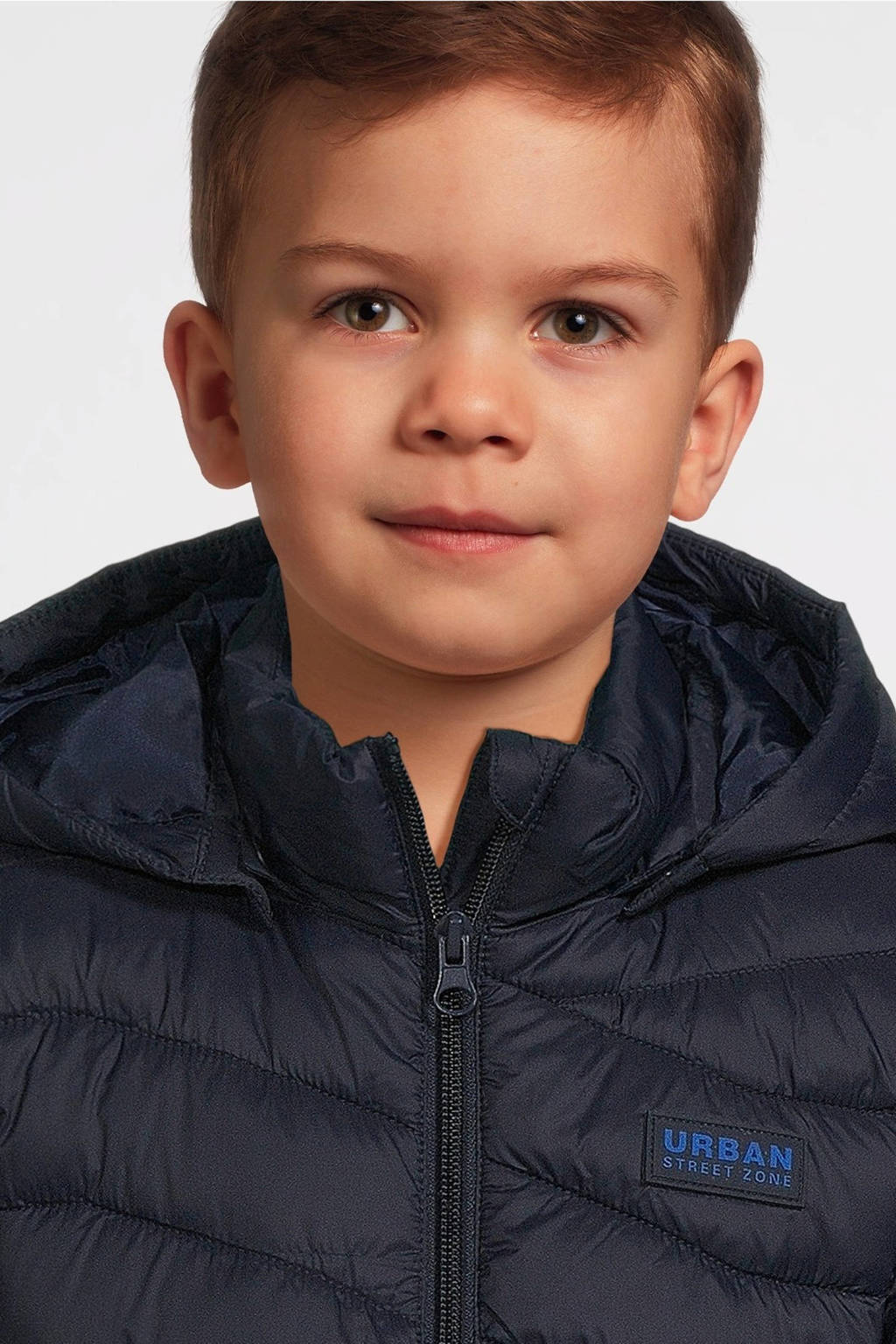 NAME IT gewatteerde winterjas NMMMONAY donkerblauw