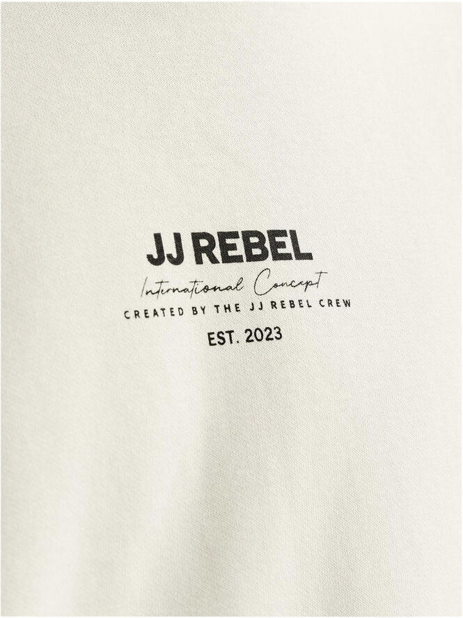 JJ-REBEL JREBLINO SWEAT CREW NECK Moonbeam