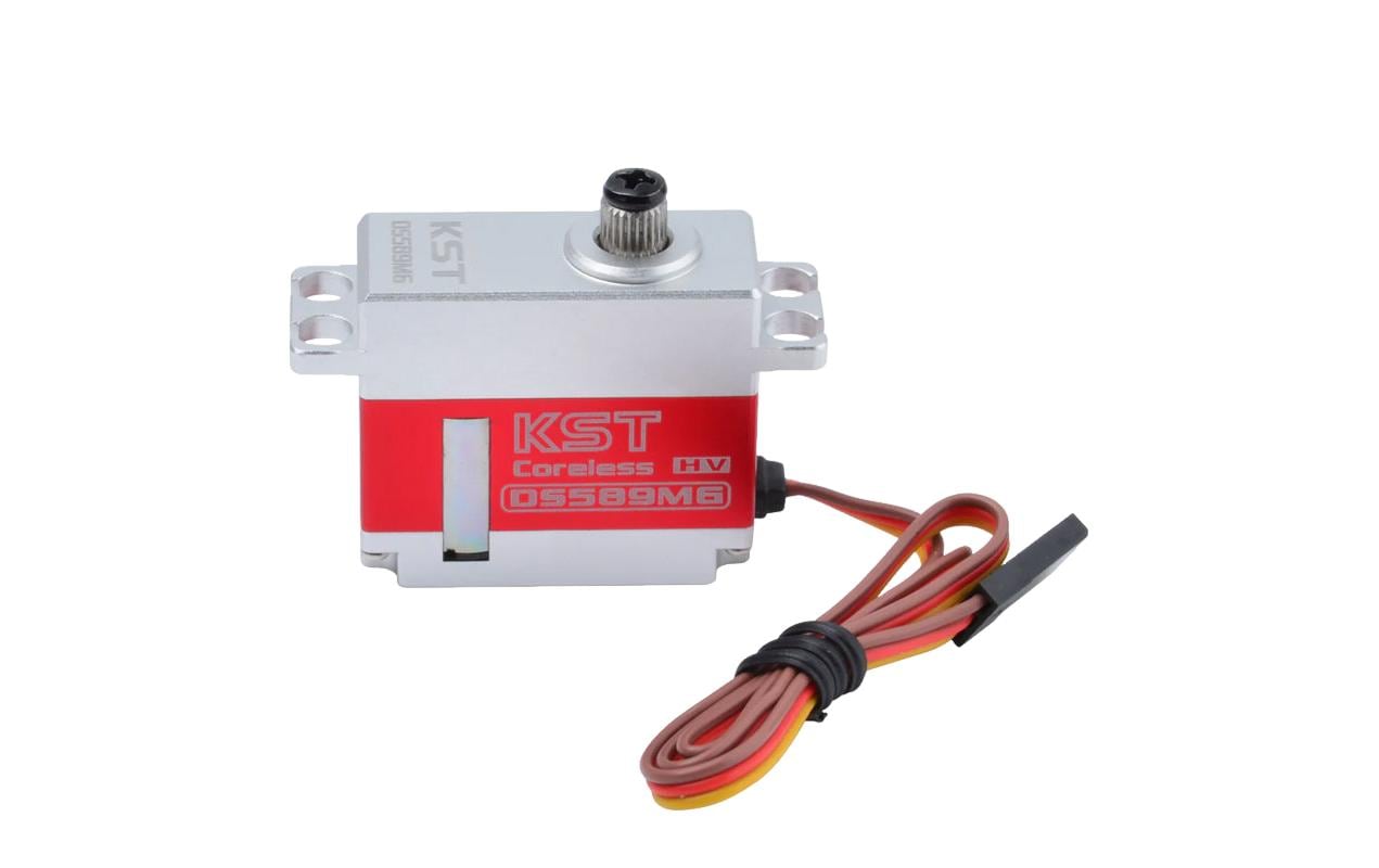 Mini Servo DS589MG V8.0 9.2 kg, 0.08 s, Digital HV15 mm Miniservo mit doppelt kugelgelagertem Metallgetriebe und Softstart