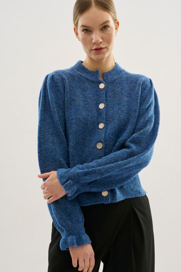 Karen by Simonsen EbbieKB Cardigan Winter blue melange