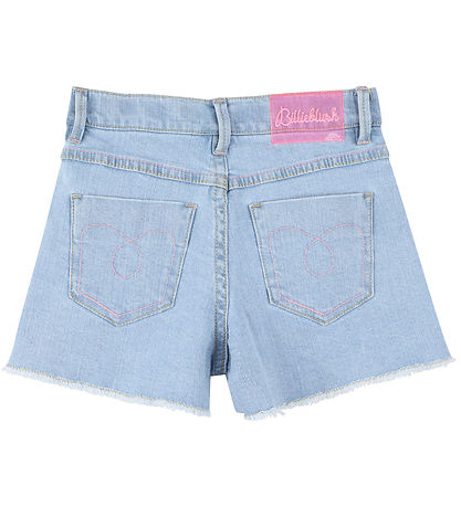 Billieblush Shorts - Denim - Double Stone/Bleach m. Pailletten