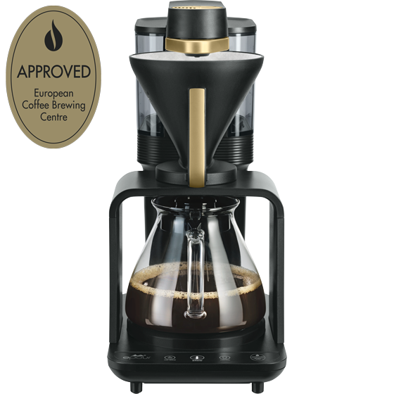 epour®|Filterkaffeemaschine Schwarz-Gold
