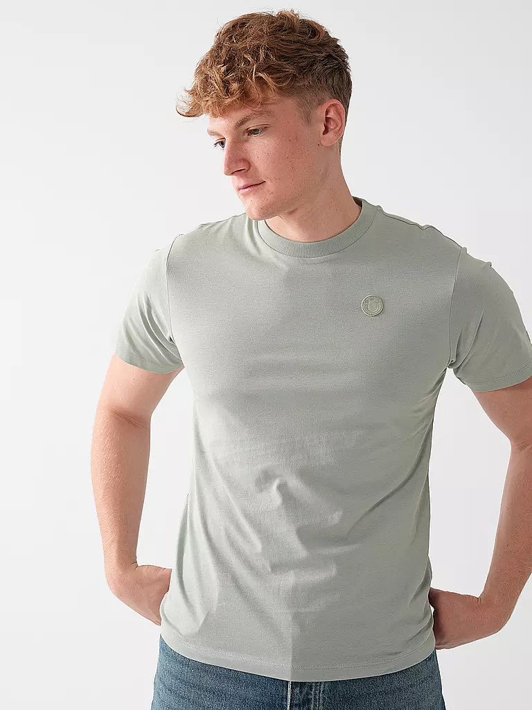HUGO T-Shirt TEE-B grün