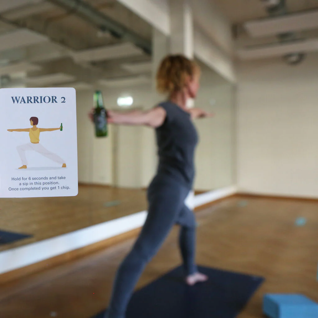 Kikkerland  Beer Yoga - Multi color