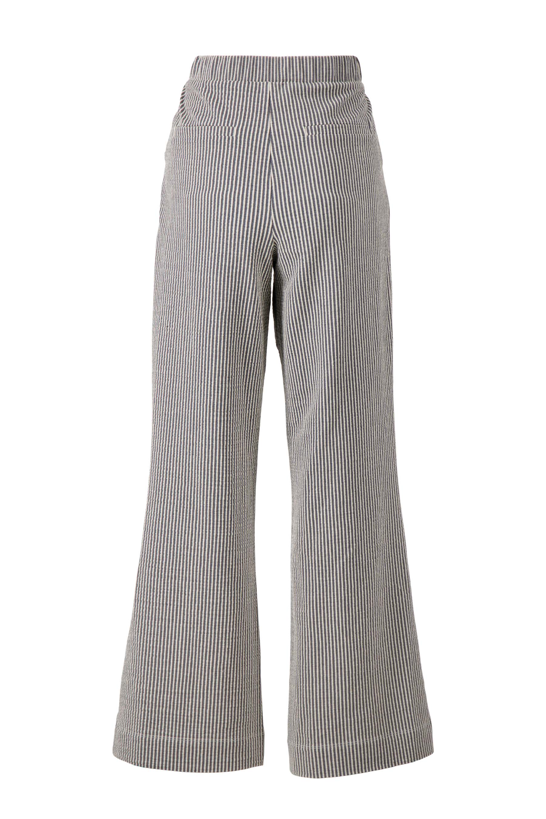streep broek wijd model