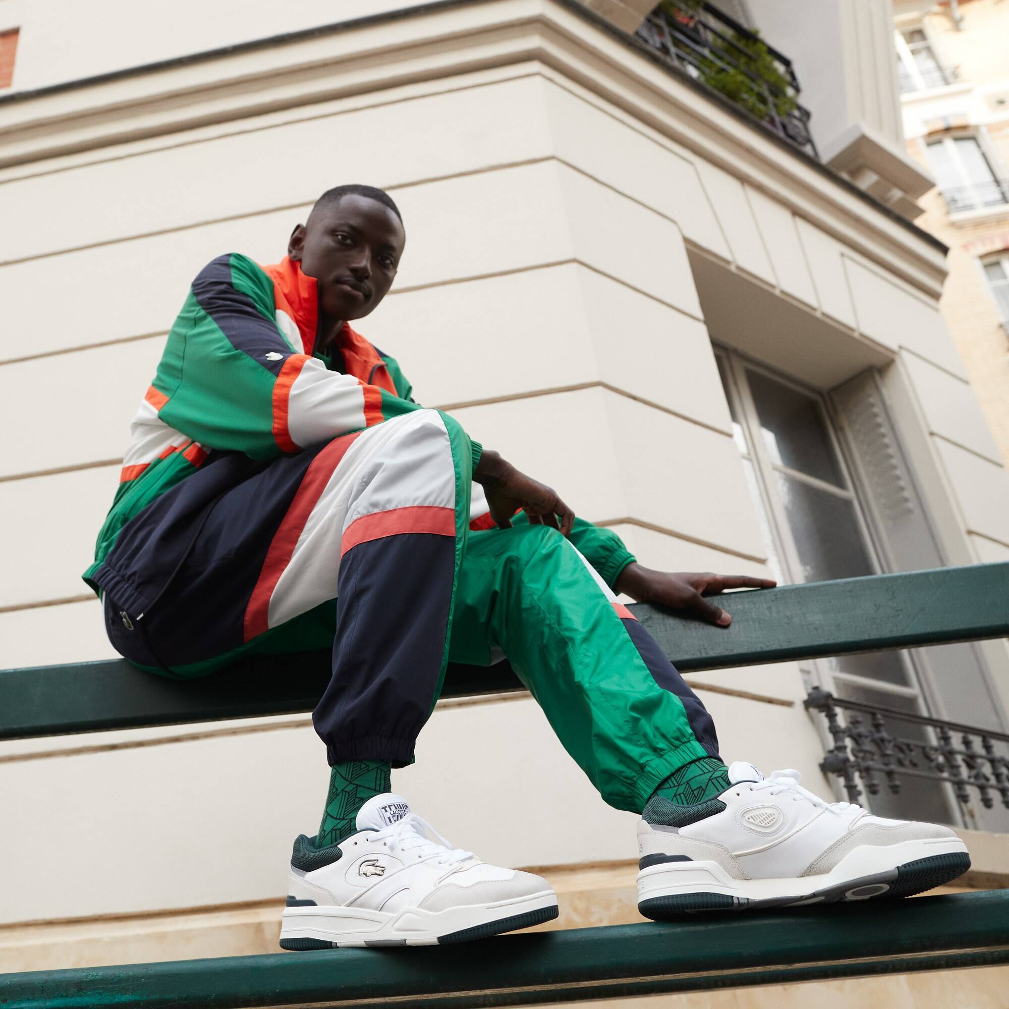 Herren-Sneaker Lineshot mit Ösen Sneakers - Weiss - Lacoste - Herren