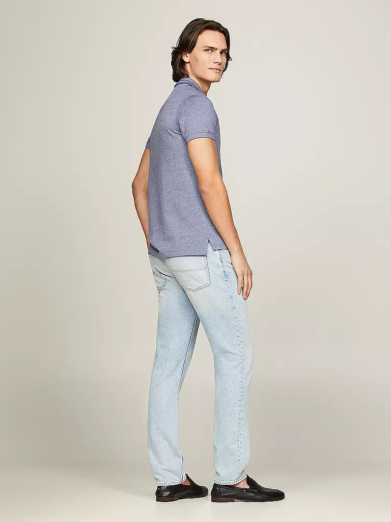 TOMMY HILFIGER Poloshirt Slim Fit blau