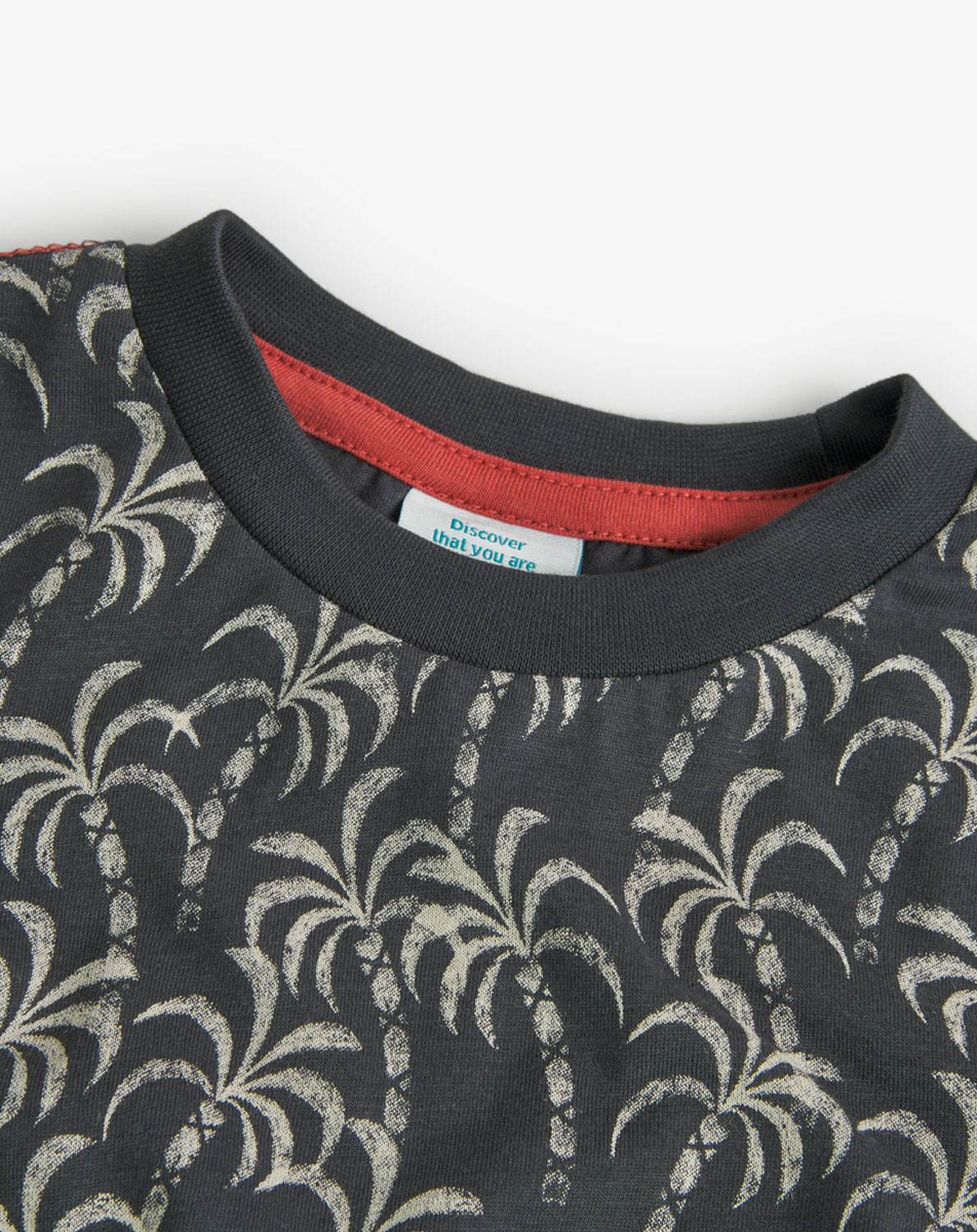 T-Shirt PALMEN in schwarz