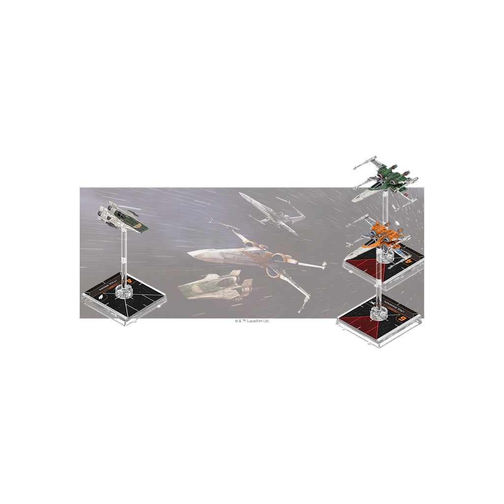 Star Wars X-Wing 2.0 - Paquet d'Escadron Hérauts de l'Espoir