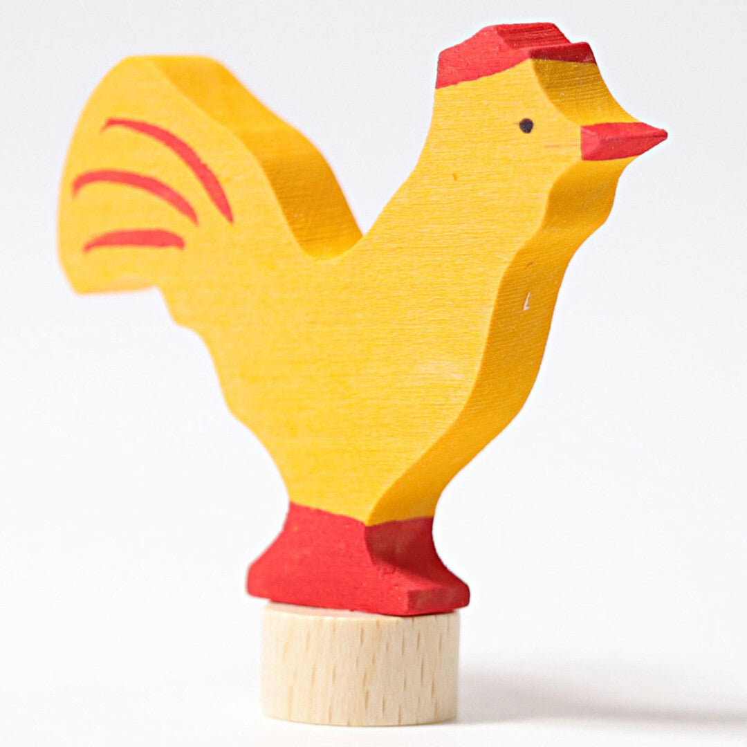 Grimm's decoratie figuur - gele haan
