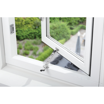 AXA raamuitzetter Habilis rvs 30 cm buitendraaiend